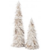 Feather Grey Christmas Tree 